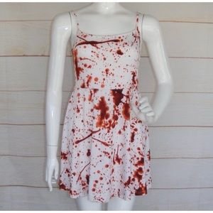 ❌⭕️❌⭕️blood splatter dress.